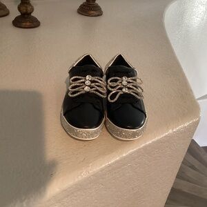 La Sheelah Women Sequins Sneakers, Size 8.5,  Color Black, Sequins NEW